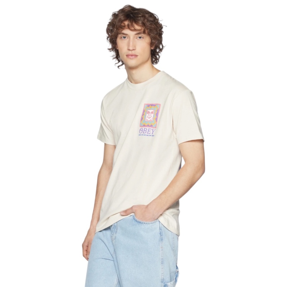 OBEY THROWBACK GRAPHIC TEE Unisex  NWT - Picture 2 of 8
